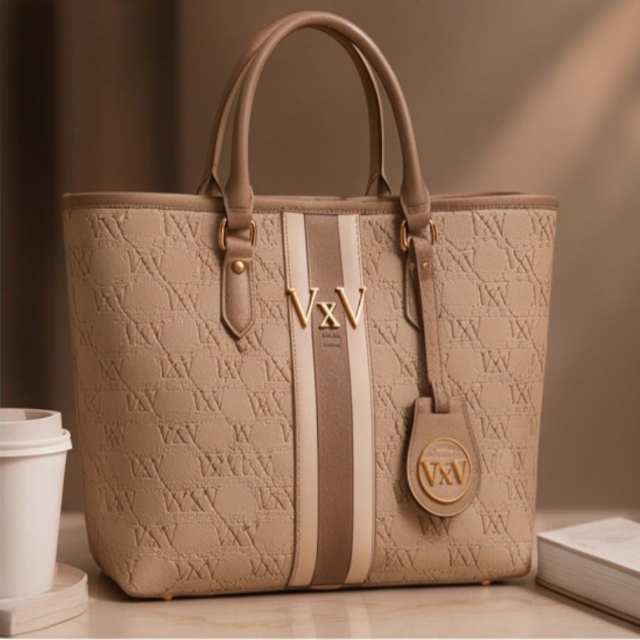 VxV Monogram Canvas Tote